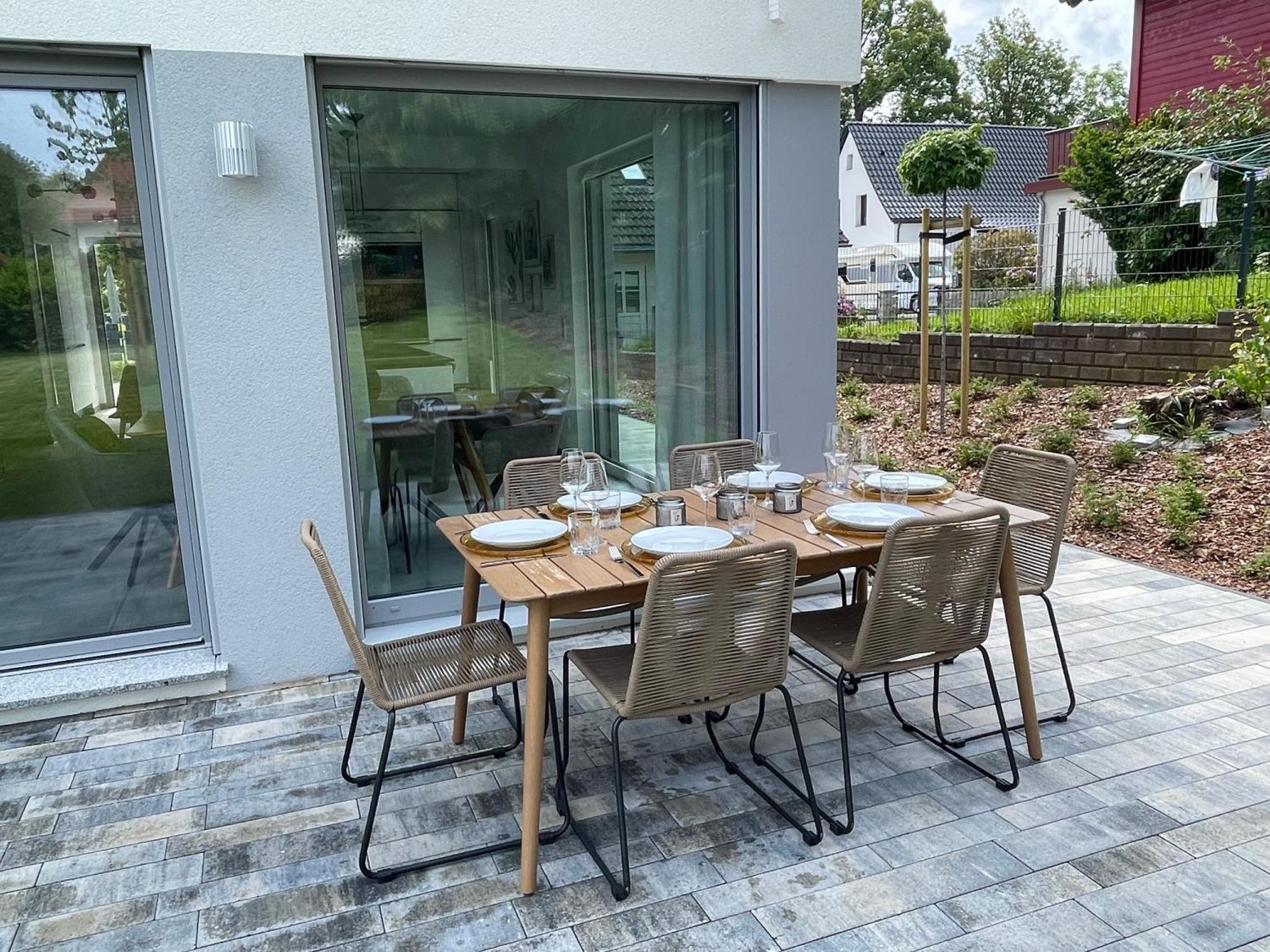 Zugzuflucht-Neues, Modernes Ferienhaus Фрайберг Екстериор снимка